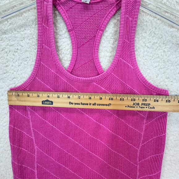 Lululemon Racerback Swiftly Tech Hot Pink Women Size 6 Seamless Lightweight Run - Picture 3 of 11